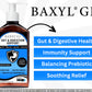 Proline Sports Nutrition Baxyl GI Gut & Digestive Support supplement bottle with label and cap.