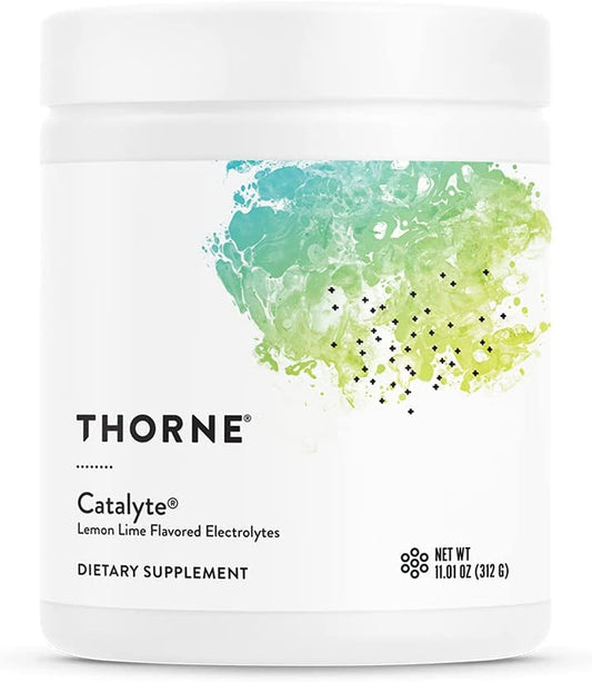 Proline Sports Nutrition Catalyte electrolyte supplement in lemon lime flavor, 11 oz bottle, NSF Certified for Sport, no artificial sweeteners.