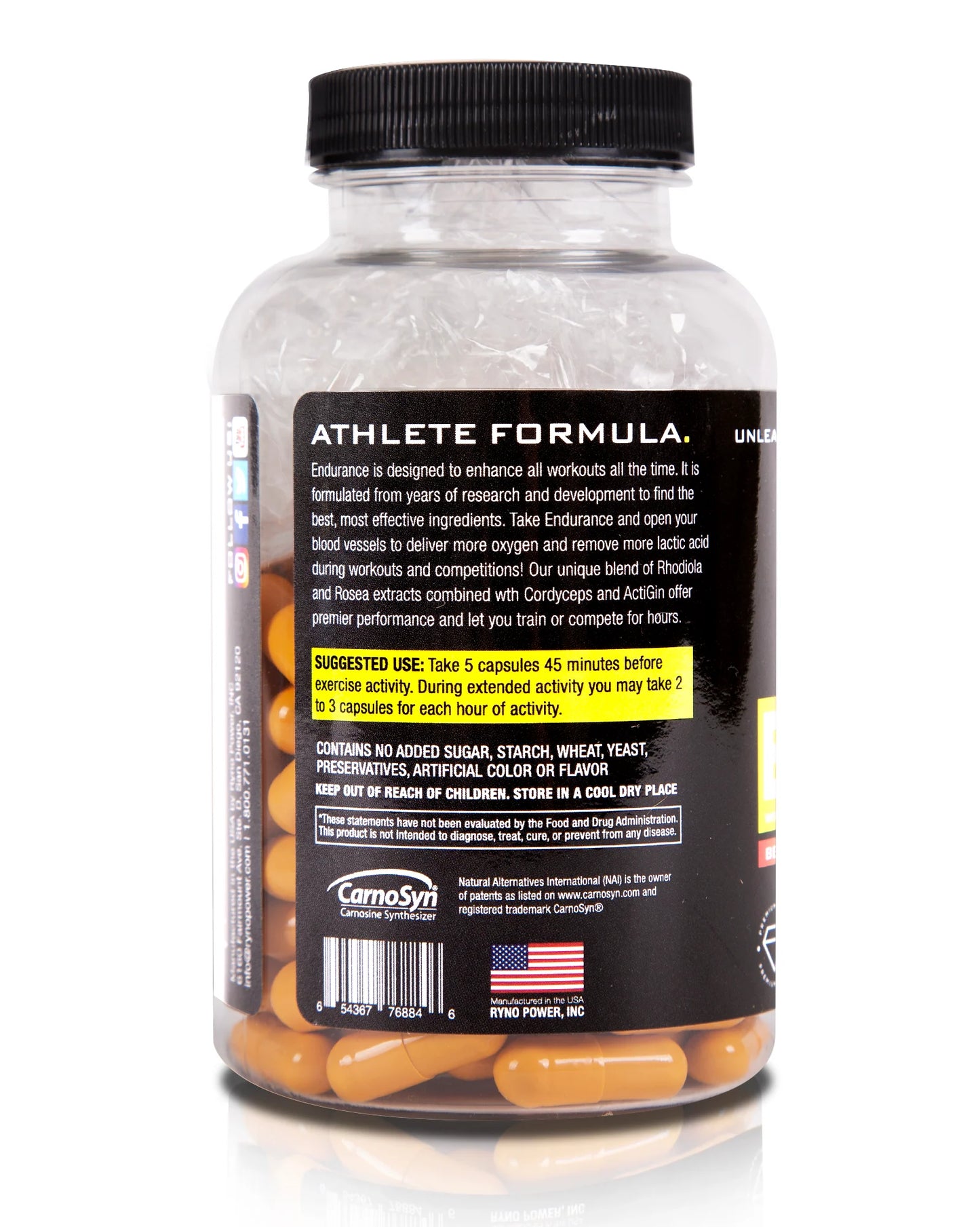 ENDURANCE Stimulant-Free Energy Supplement