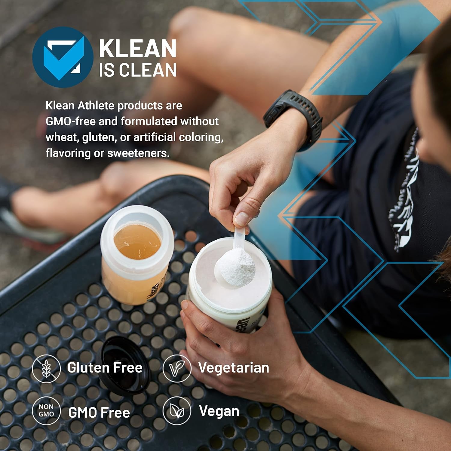 Klean Hydration | Electrolyte Replacement Formula to Hydrate, Maintain Electrolyte Balance, and Rehydrate during Physical Activity | 12.6 Ounces | Natural Orange Flavor