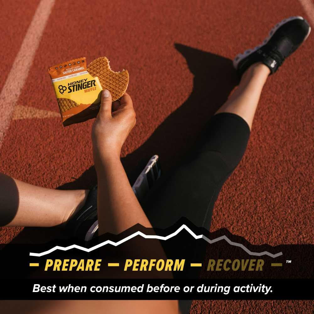 Organic Waffle Variety Pack by PROLINE SPORTS NUTRITION featuring honey, vanilla, gluten-free salted caramel energy stroopwafels.