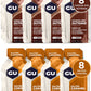 Proline Sports Nutrition Variety Pack with 8 Chocolate Outrage and 8 Salted Caramel protein packets, 16 total for active lifestyles.