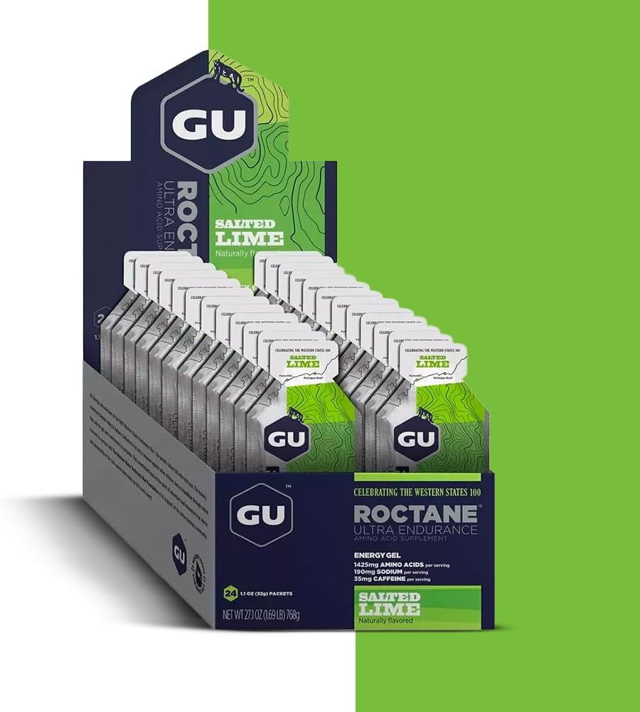 Roctane Energy Gel - Salted Lime, Box of 24