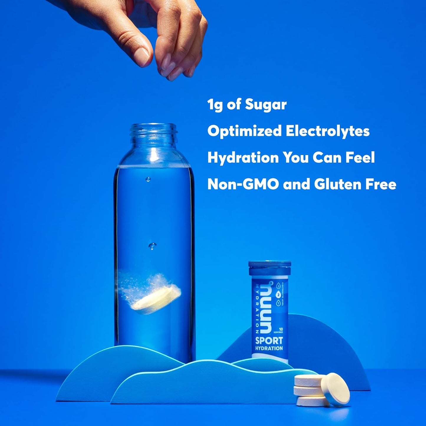 Sport Electrolyte Tablets for Proactive Hydration, Watermelon, 4 Pack (40 Servings)