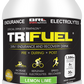 Proline Sports Nutrition TriFuel energy and recovery drink container with 40 scoops, nutritional label visible.