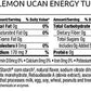 Proline Sports Nutrition Lemon Energy Powder in 26.5 oz container, keto, sugar-free, vegan, gluten-free pre and post workout supplement.
