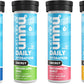 Proline Sports Nutrition energy drink tablets with caffeine, B vitamins, ginseng, and electrolytes in mixed flavors, 10-count pack.