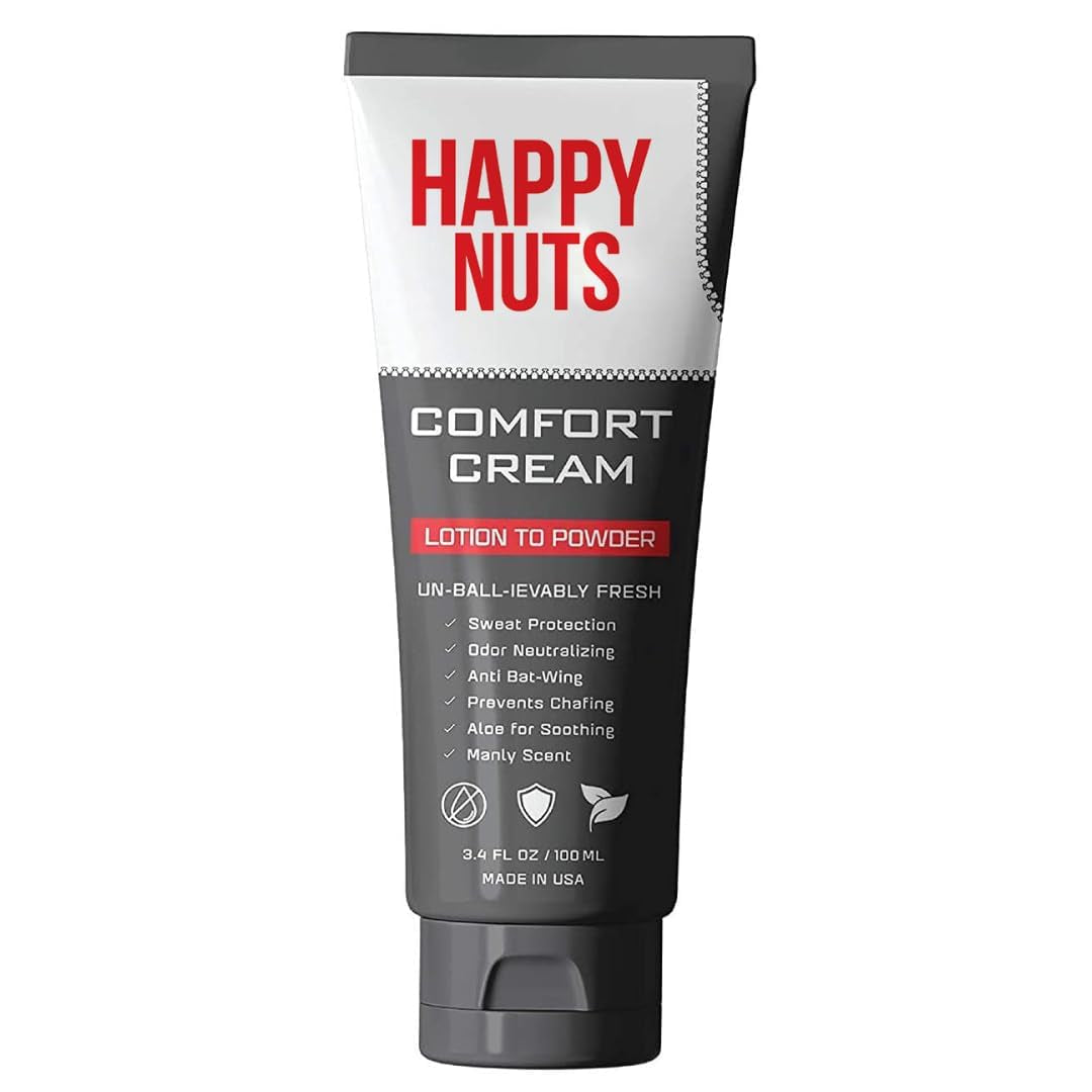 Proline Sports Nutrition Comfort Cream Deodorant for Men, aluminum-free, anti-chafing, sweat defense, odor control, 3/4 fl oz.