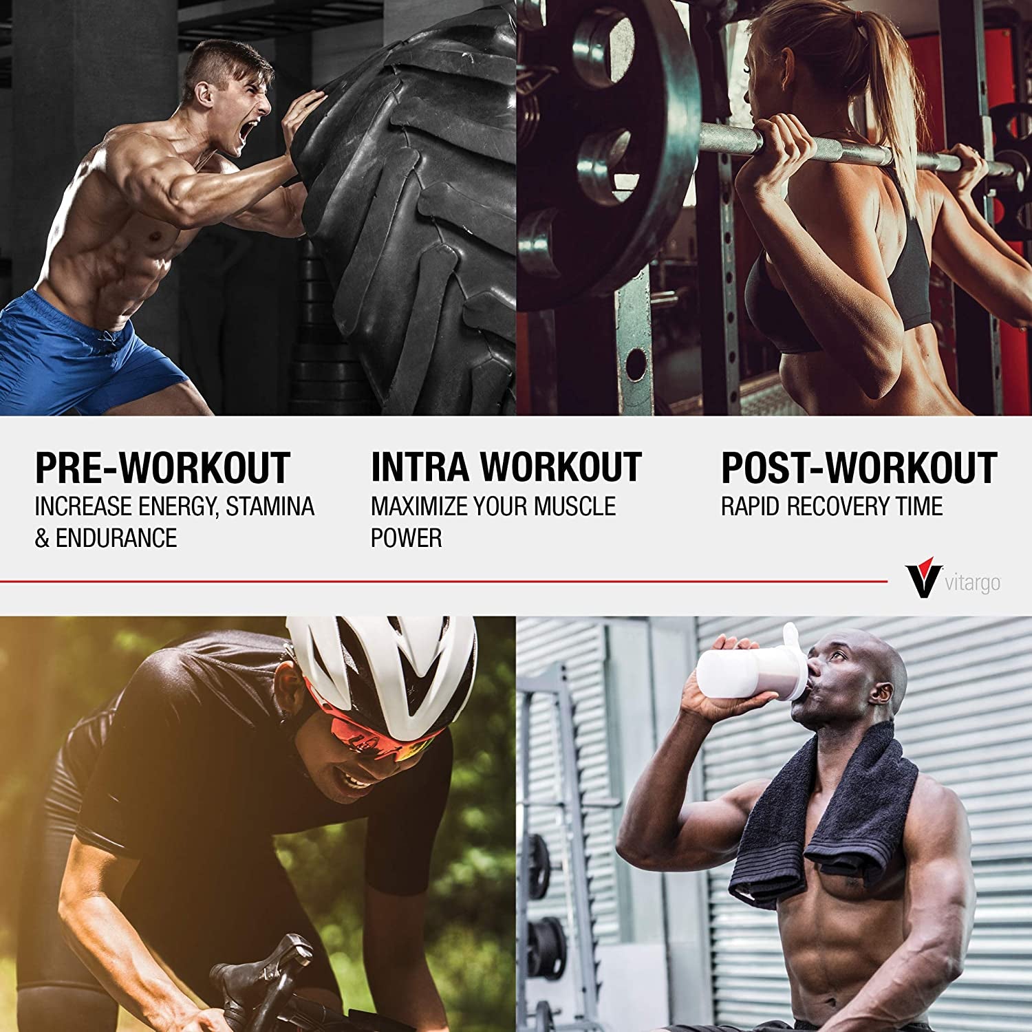 Proline Sports Nutrition carbohydrate powder in a scoop for muscle glycogen replenishment and energy during workout recovery.
