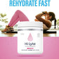 Proline Sports Nutrition Hi-Lyte Raspberry electrolyte powder for hydration, gluten-free, sugar-free, 90 servings, light refreshing flavor.