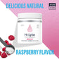 PROLINE SPORTS NUTRITION Hi-Lyte Raspberry Electrolyte Powder, hydration drink mix, sugar-free, gluten-free, 90 servings, refreshing flavor