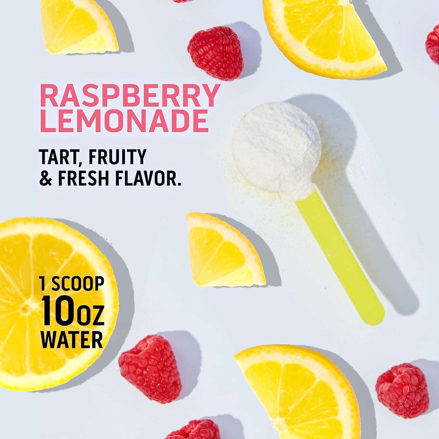 Pre Workout Powder - Preworkout for Men & Women with No Artificial Ingredients or Flavors - Clean Energy with 150G Caffeine & 250G Electrolytes - Raspberry Lemonade, 30 Servings