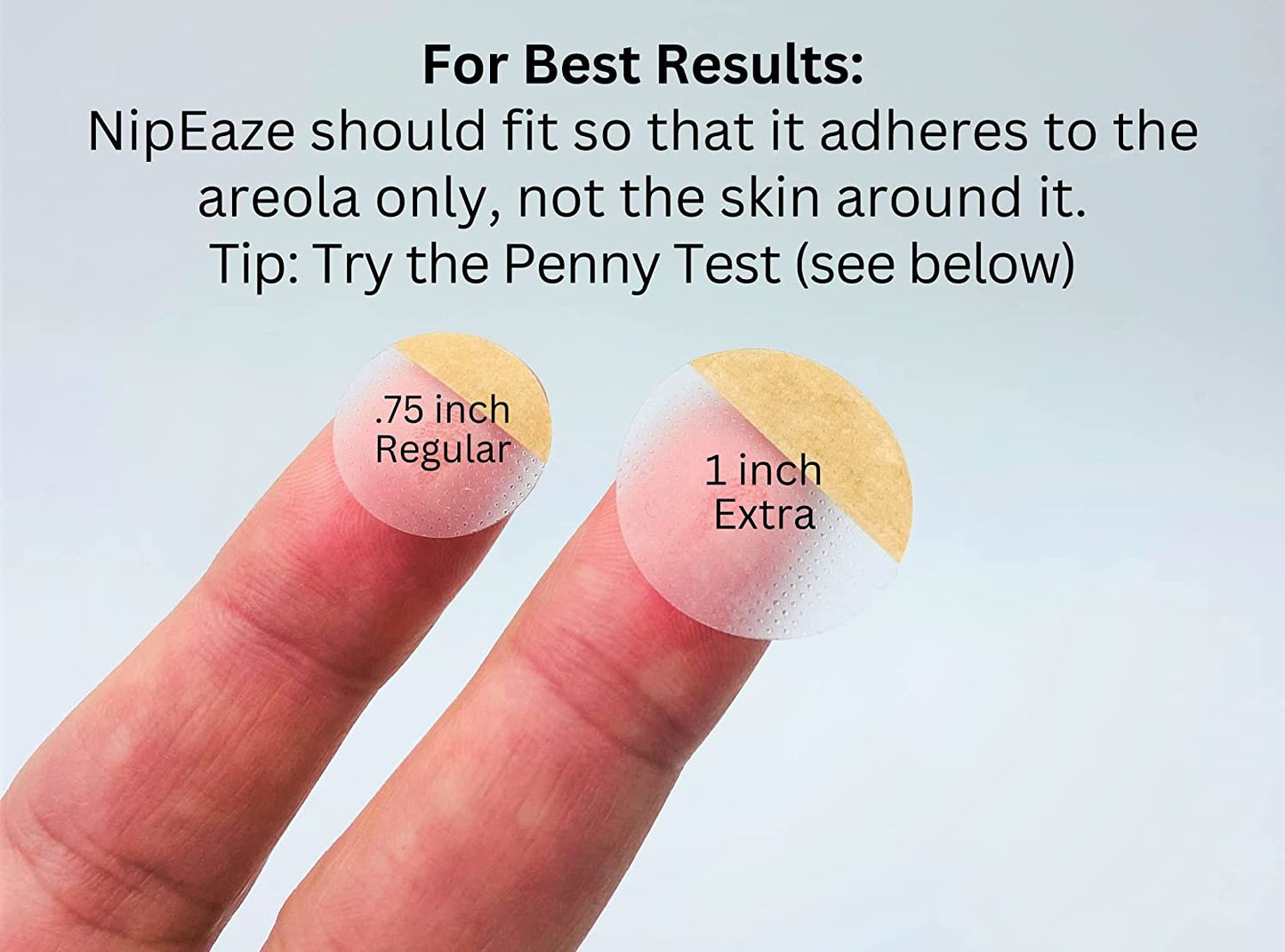 Pair of PROLINE SPORTS NUTRITION original sports nipple covers, 15 pairs of 0.75-inch or 12 pairs of 1-inch chafing prevention covers.