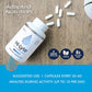 Proline Sports Nutrition electrolyte replacement capsules in a bottle, showing magnesium, potassium, sodium, and zinc for rapid rehydration.