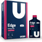Proline Sports Nutrition Edge Energy Gel Shots in Strawberry Banana flavor, 12 packets, showing the gel packets for running and workouts.