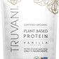 Organic Vegan Protein Powder, Organic Pea Protein Powder, Vegan, Non GMO, Gluten/Diary Free, Vanilla, 20.9Oz (1Pk, 20 Servings)
