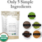 Organic Vegan Protein Powder, Organic Pea Protein Powder, Vegan, Non GMO, Gluten/Diary Free, Vanilla, 20.9Oz (1Pk, 20 Servings)