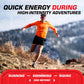 Proline Sports Nutrition Clif Bloks Energy Chews variety pack with colorful packages, non-GMO, plant-based, quick carbs and electrolytes.