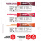 Proline Sports Nutrition Clif Bloks energy chews variety pack, non-GMO, plant-based fast fuel with electrolytes for cycling and running.