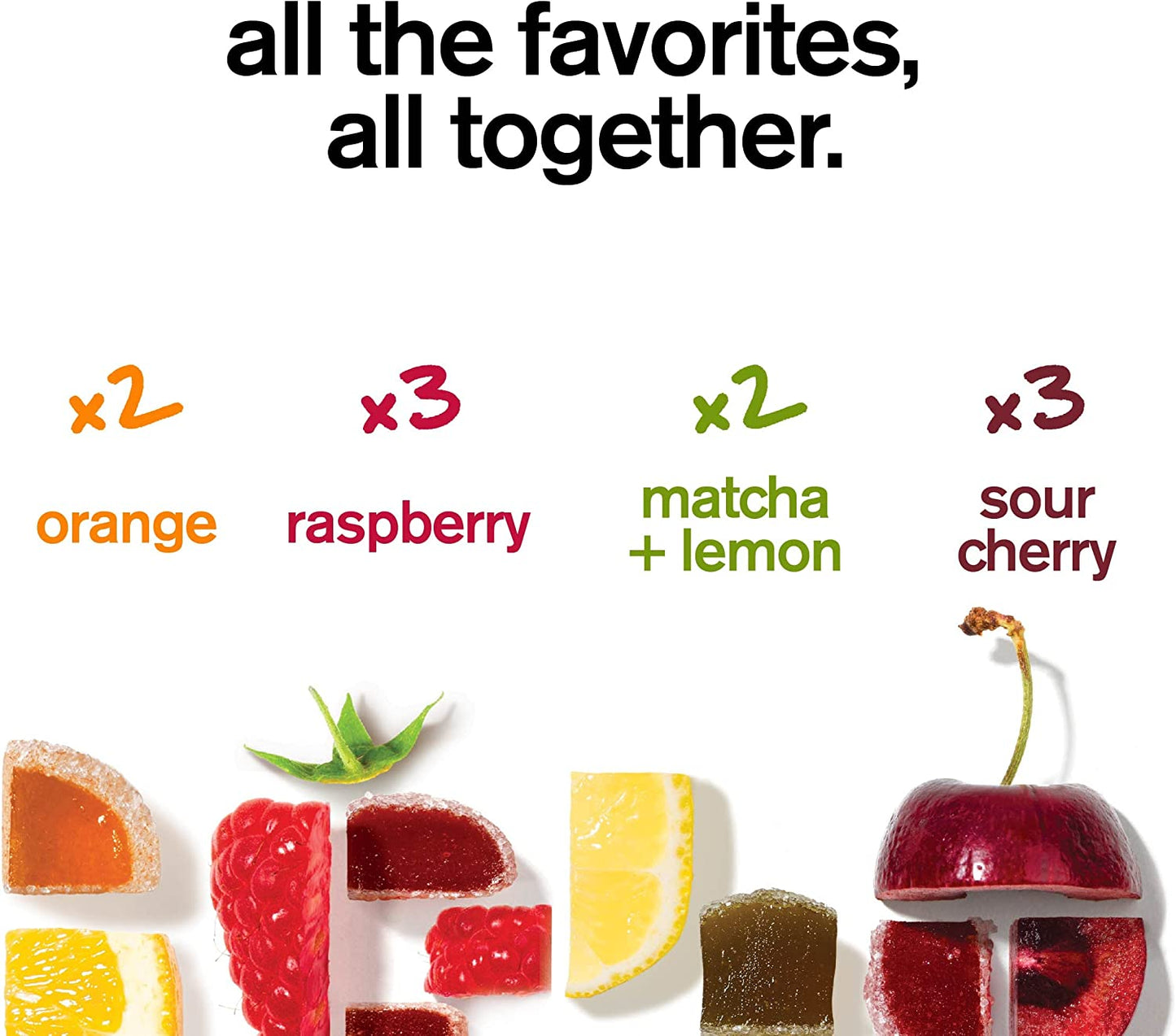 Assorted PROLINE SPORTS NUTRITION energy chews in a variety pack, gluten-free and vegan, for running, cycling, and sports performance.