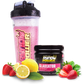 Ryno Power Gladiator pre-workout drink mix in a colorful container, designed to boost energy and performance during workouts.