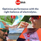 SaltStick FastChews electrolyte replacement tablets in a bottle, mixed berry flavor, for rehydration and sports recovery.