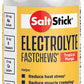 SaltStick FastChews electrolyte replacement tablets in Tropical Mango flavor, 60-count bottle for rehydration and sports recovery.