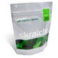 Skratch Labs Exercise Hydration Mix 1 lb. powder in a clear jar, designed for sports hydration and electrolyte replenishment