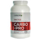 Carbo-Pro by SportQuest 3 lb energy drink powder package with detailed label and scoop visible.