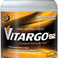 Vitargo S2 1.7lb container with label showing 10 servings, high-performance carbohydrate supplement for athletes and fitness enthusiasts.